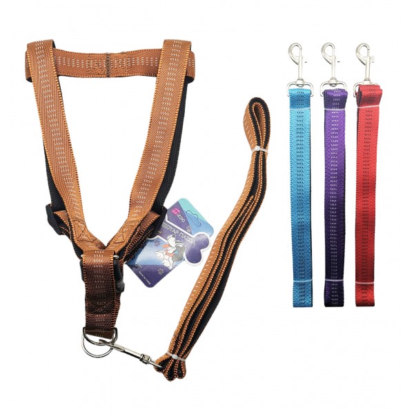 MIZOO ΣΕΤ ΣΑΜΑΡΑΚΙ ΣΚΥΛΟΥ ΜΕ ΛΟΥΡΙ ΣΕ 4 ΧΡΩΜΑΤΑ 120CMX2.5CM